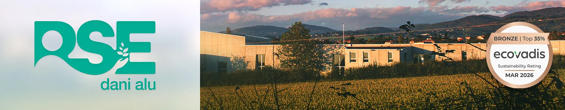 RSE dani alu, certifié ECOVADIS mars 2026