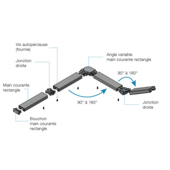 ariana-main-courante-aluminium-rectangulaire